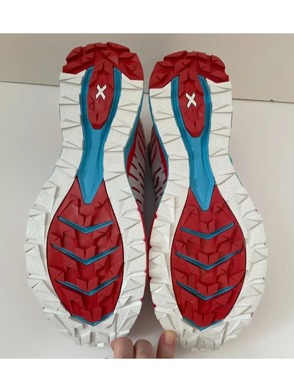 La Sportiva Jackal II Boa Women Size 9.5 Mountain Running Shoes Hibiscus - NEW